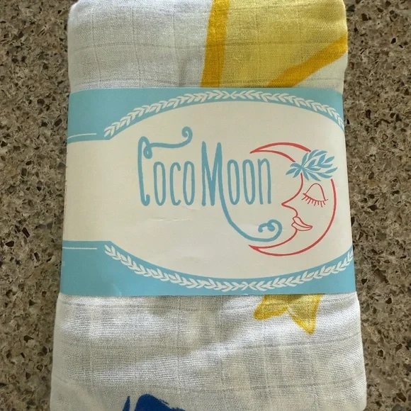Coco Moon Rare NWT Twinkle Twinkle Little Hoku Swaddle - Picture 1 of 2